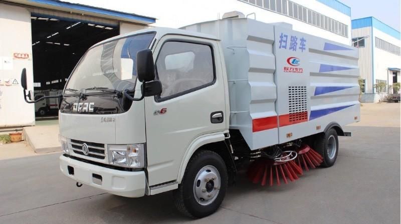 Dongfeng Rhd LHD Runway Small Vacuum Street Sweeper Truck