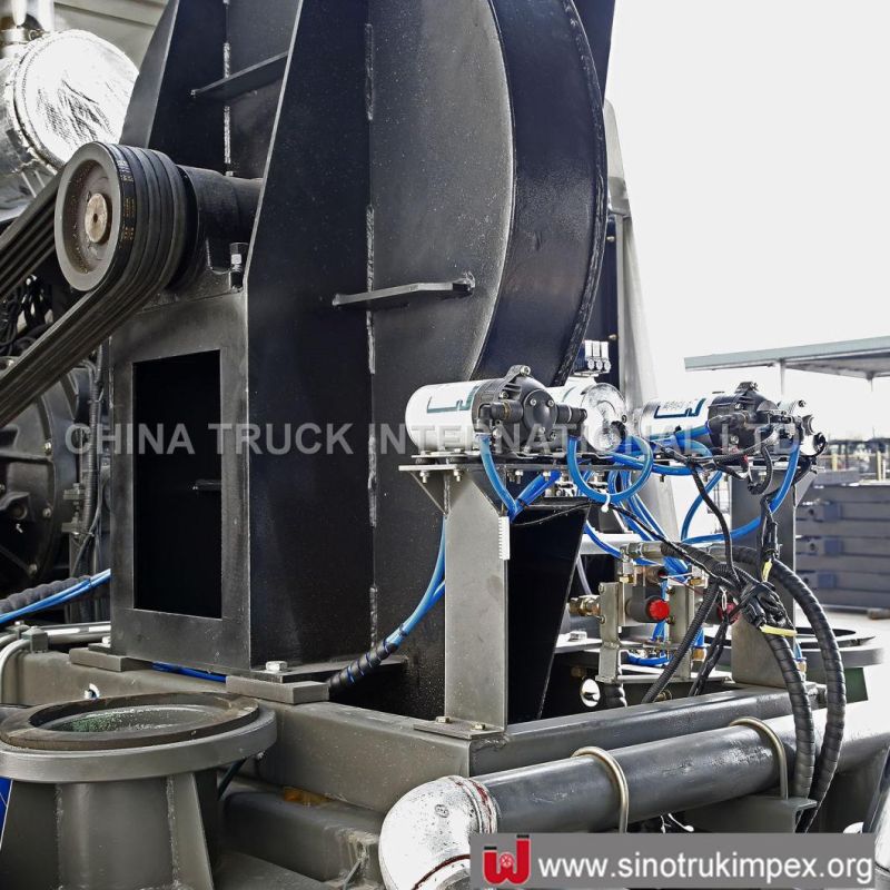 How Sinotruk 190HP Street Road Vacuum Sweeper Washer Truck