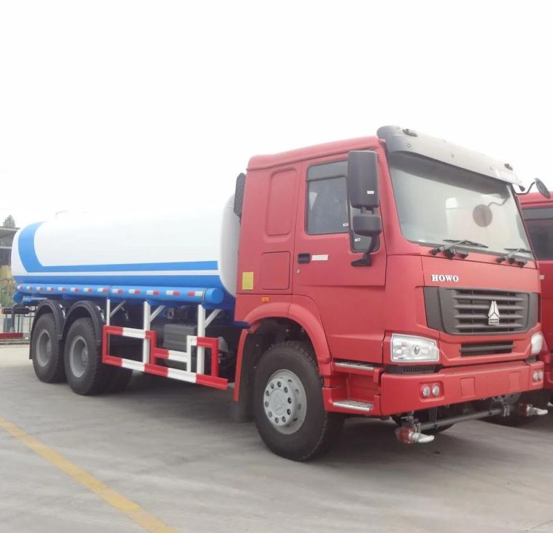 Second Hand 98% New Water Tanker HOWO Sinotruk Used Water Tank Truck