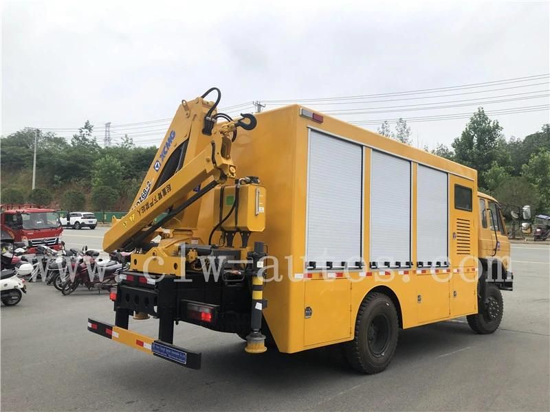 Dongfeng 153model 4X2 Tire Repair and Tyre Repair Tool Truck with Diesel Generator for Sale