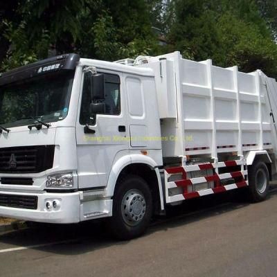 12m3 Sinotruk HOWO Refuse Compactor Truck Bin Truck Rubbish Truck Waste Collector Truck Garbage Truck 20000L Nigeria