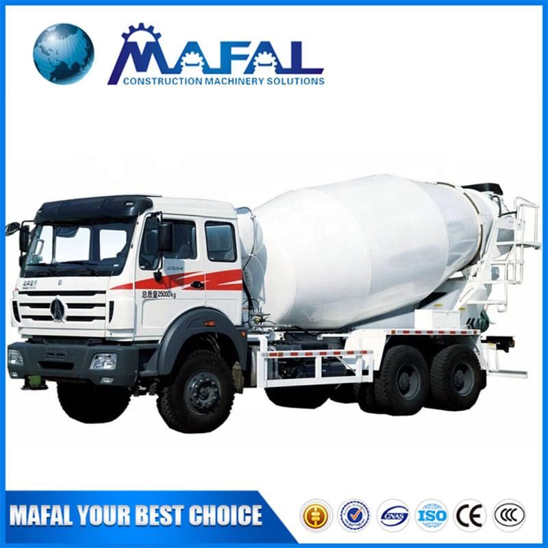 Hot Sale Ng80 Beiben Concrete Mixer Truck for Algeria