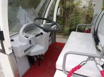 14 Seats Resort Tourist Utility Battery Shuttle Car Sightseeing Car