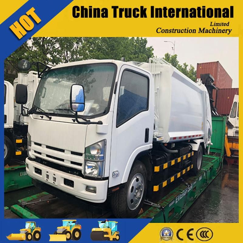 Isuzu 700p 4X2 6 Wheeler 189 HP 8m3 Waste Collection Truck