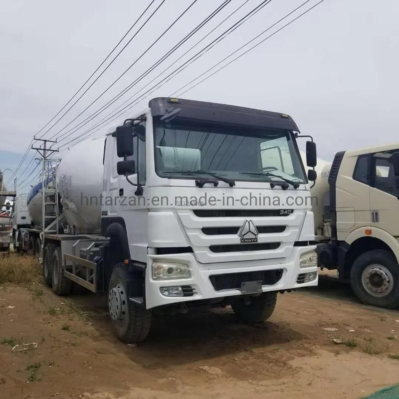 Rhd 12cbm Used HOWO 6X4 Construction Concrete Mixer Truck