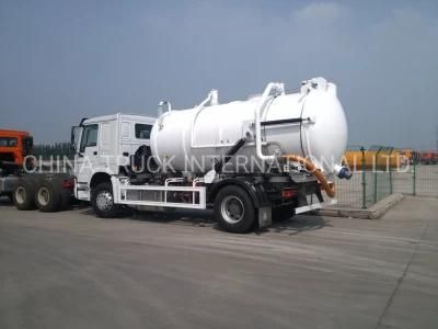 Original HOWO 4X2 Vacuum Sewage Truck/Sewage Suction Tanker Truck