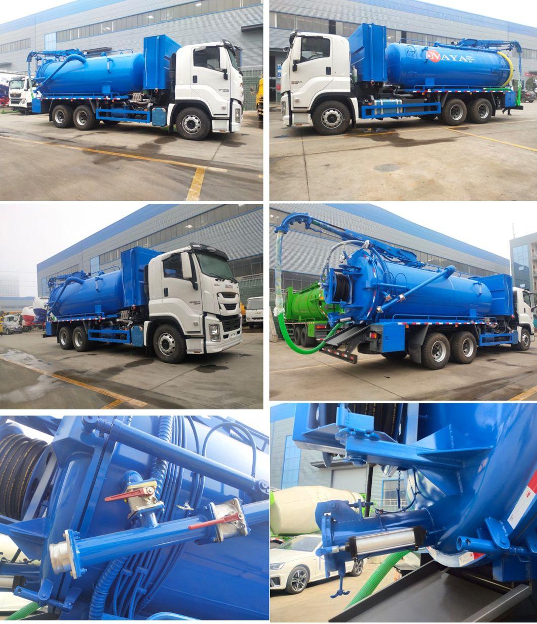 Giga 20cbm High Pressure Vacuum Jetting Sewage Suction Truck