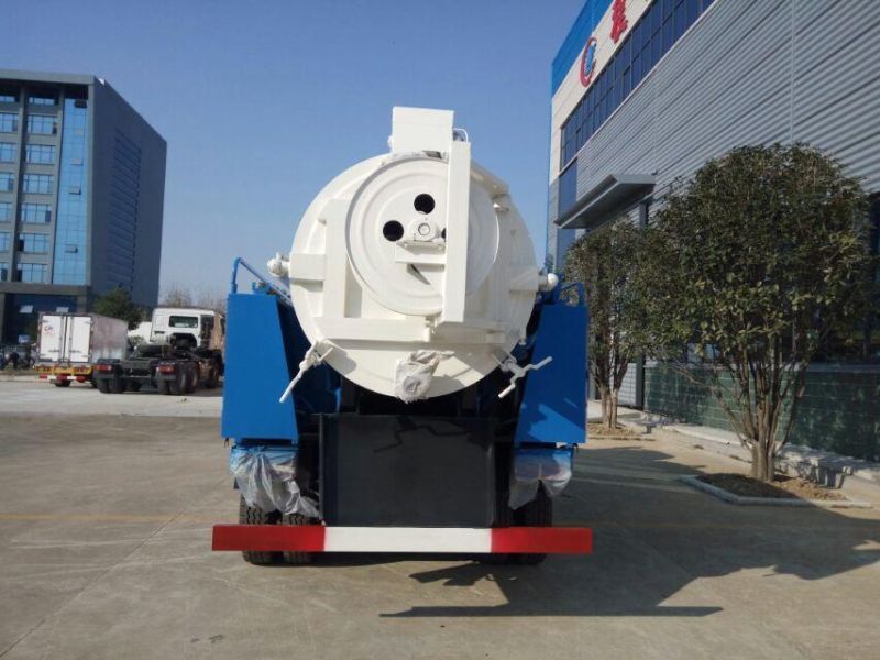 Dongfeng Sewer Dredging Truck 10cbm Sewage Vacuum Sewage Suction Truck