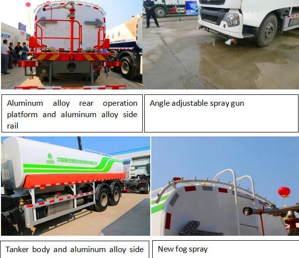 Sinotruk HOWO 10cbm Water Tank and Tanker Truck for Sale