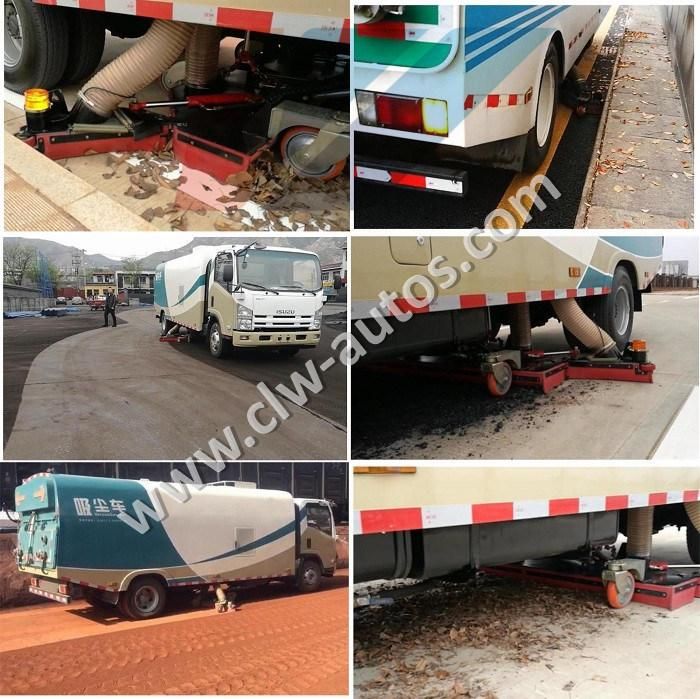High Efficiency 4X2 Runway Street Road Highway Airport Vacuum Road Sweeper Truck 5m3 Sweeping Cleaning Truck
