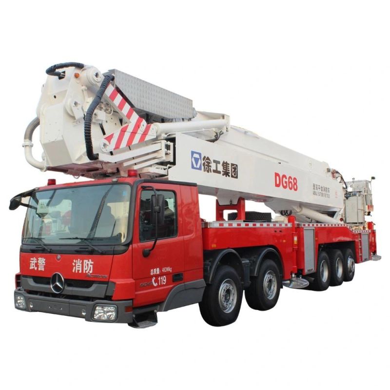 XCMG Manufacturer 68m Dg68c1 Fire Fighting Truck with Ce