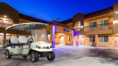 Old Fashion Golf Buggy Electric 6seats Classic Club Cart Golf Car for Resort Villas Hotels