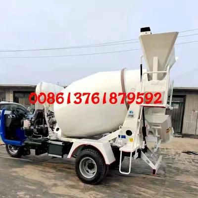 Mini Mixing Drum Mobile New Concrete Mixer Trucks for Sale (2m3-3m3)