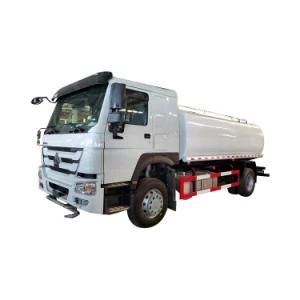 12000 Liters 4X2 HOWO Carbon Steel Water Tank Truck