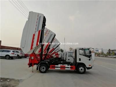 Small JAC 2 Cubic 2m3 2cbm 2 Ton Mobile Dumper Garbage Truck