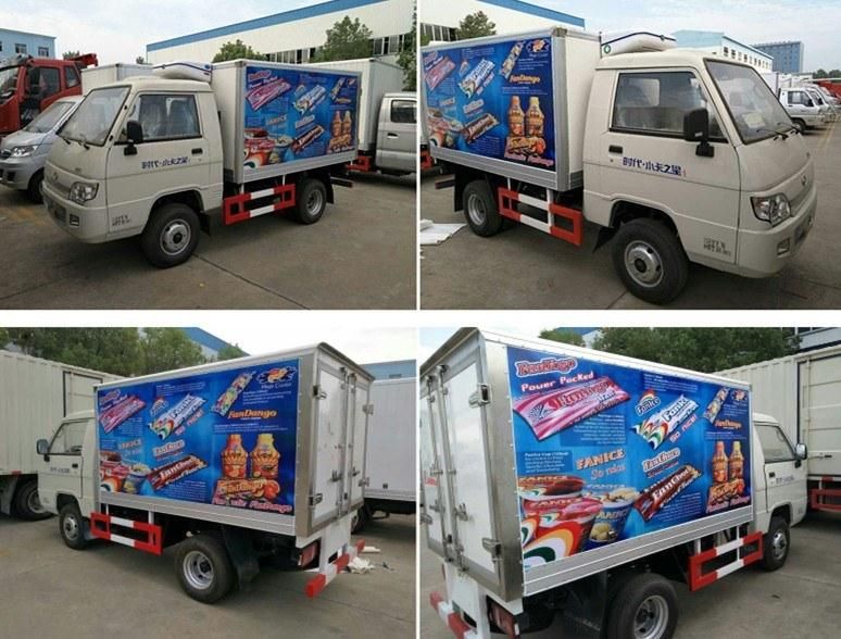 Foton 4X2 Food Truck Refrigerated 2 Ton Freezer Truck Meat Transport Refrigerated Cold Room Van Truck