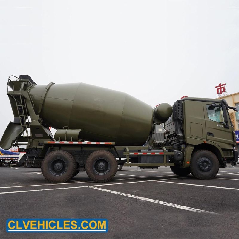 North Benz Beiben 6*4 12cbm Construction Concrete Mixer Cement Truck