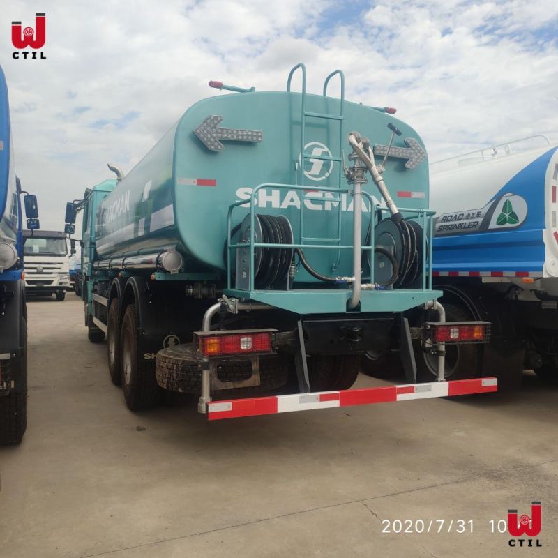 Shacman 6X4 25000L 14m Water Tank Truck Spraying Sprinkler Truck