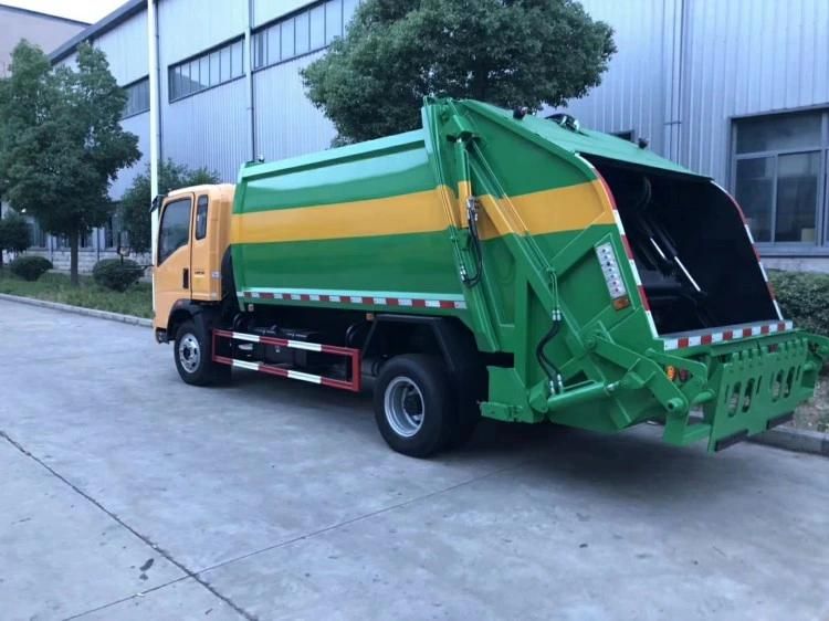 Brands of New 4*2 5 Cbm Waste Garbage Compactor Truck