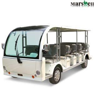 Luxury Design CE Approved 23 Seats Electric Classic Bus Sightseeing Car for Sale (DN-23)
