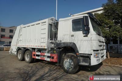 Sino HOWO 6X4 12-18m3 Garbage Compress Truck
