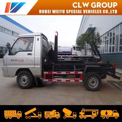 Forland 4X2 3cbm/3000liters Mini Hook Lift Arm Roll Garbage Truck