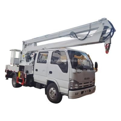 I Suzu Japan Brand 10m 12m 14m 16m Double Row High Aerial Working Truck