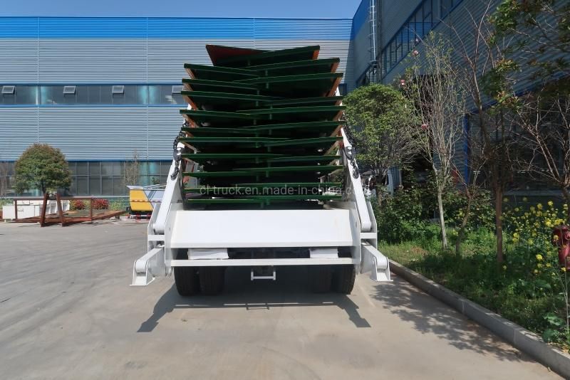Japan I Suzu Ftr 8m3 10m3 Skip Loader Roll of Garbage Truck