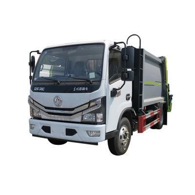 Dongfeng 4*2 6cbm Garbage Compactor Truck 102HP