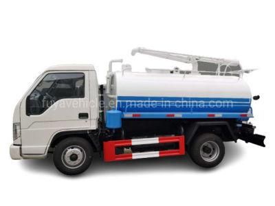 Hot Sale Forland 3000L Small Septic Tank Trucks Price in South Amercia