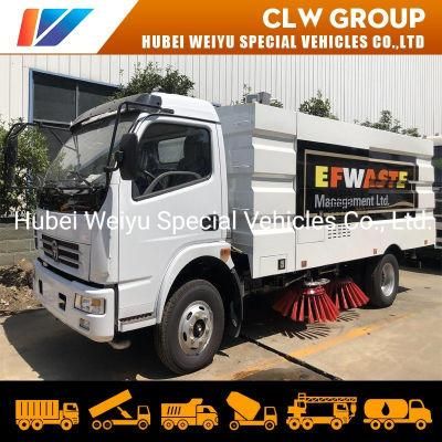 4*2 8cbm 10cbm 4 Brushes Sweeper Truck City Cleaning Vehicle with Stainless Steel