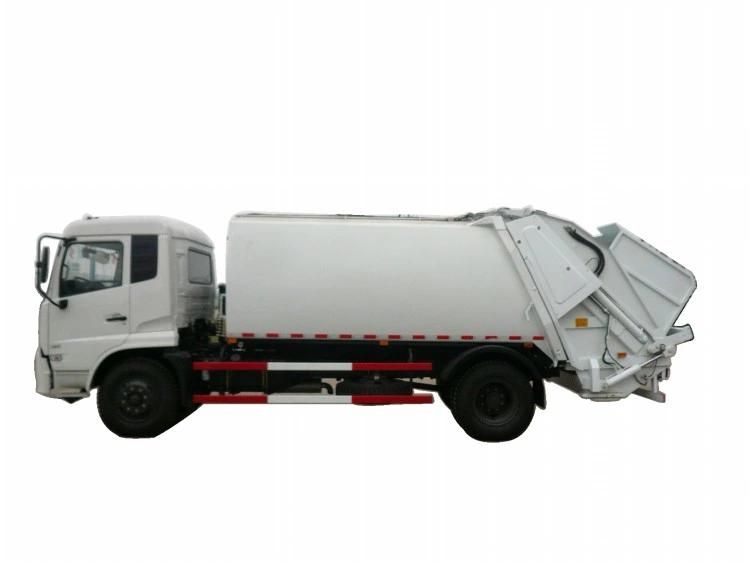 10m3 Garbage Refuse Mechanical Hydraulic Trash Compactor Truck