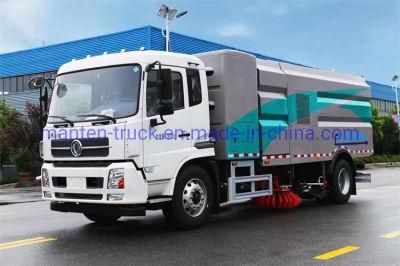 Electric 15m3 15cbm Road Sweeping and Washing Truck for Street Cleaning