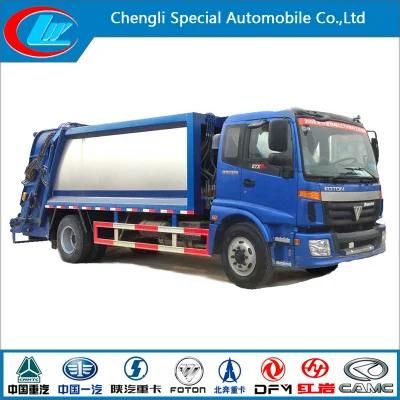 Foton Loading Capacity 6cbm Compactor Garbage Truck for Sale