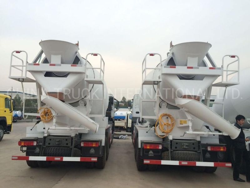 Sionotruk 14 Cbm 370HP Concrete Mixer with Common Rail Engine