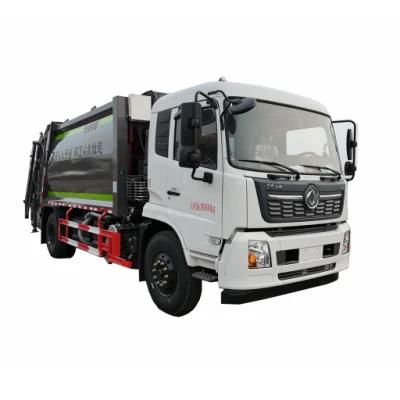 Dongfeng Tianjin 10-14cbm Garbage Compactor Truck Compressed Garbage Collection Trucks