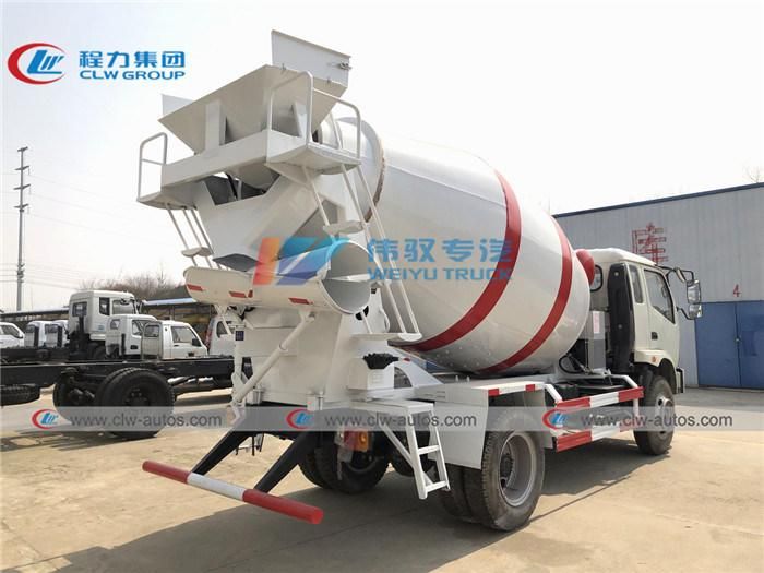 China Forland Mini 3cbm Concrete Mixer Truck 4cbm 5cbm Cement Mixer Truck