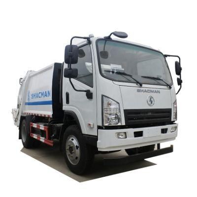 Shacman 4*2 Diesel Type Manual Left Hand Drive Garbage Truck