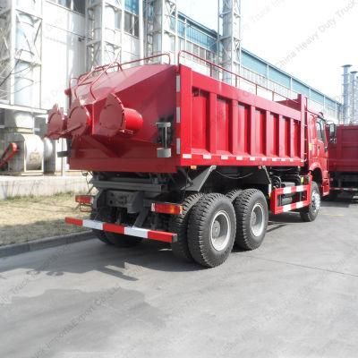 3 Axle Dump Semi Trailer Heavy Duty 45 60 Cubic Meter Tipper Rear U Shape Semi Dump Trailer Truck