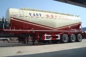 3 Axle Heavy Duty Cement Transport Vehicle Semitrailer