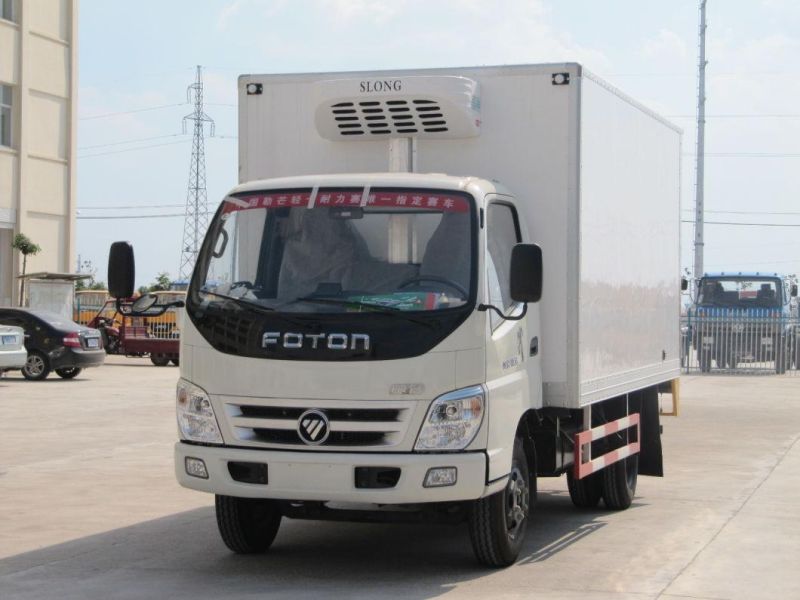 Isuzu Refrigerated Van Truck Small 5 Tons Refrigerator Truck