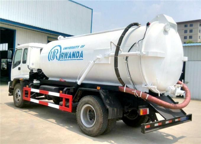 Factory Supply HOWO 5cbm 6cbm 5000L 6000L Vacuum Sewage Sludge Suction Tank Truck