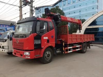 FAW 4X2 Crane Truck Mobile Crane Mini Truck Mounted Crane