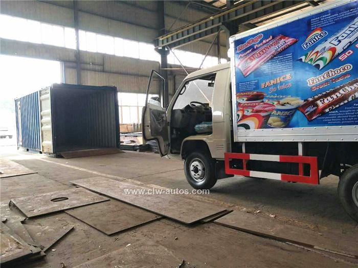 China Hot Sale Fruit and Vegetable Transport Mini Refrigerated Truck with 3m Cargo Box