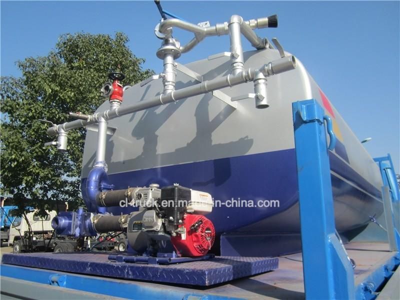 FAW 4X2 Type 10000 Liter Water Truck with Insulating Layer