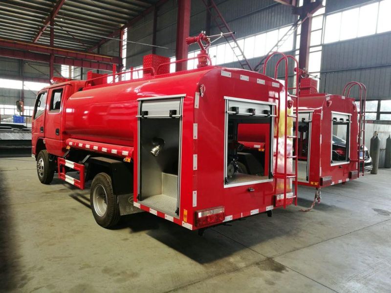 4X4 All Wheel Drive Water Tank Fire Truck