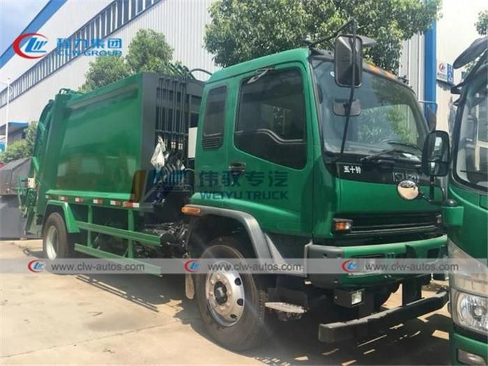 Brand New Used Garbage Truck Isuzu Garbage Compactor Truck Ftr 8t 10tons Sanitation Compression Rubbish Collect Trucks Special Design