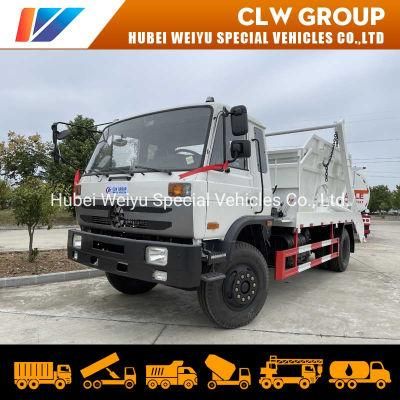 China Dongfeng Swing Arm Garbage Truck 8tons Garbage Truck 12tons 10tons Waste Treatment Truck