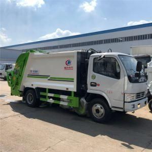 China Special Truck 4X2 Dongfeng 5m3 Waste Garbage Compactor Truck for Sale