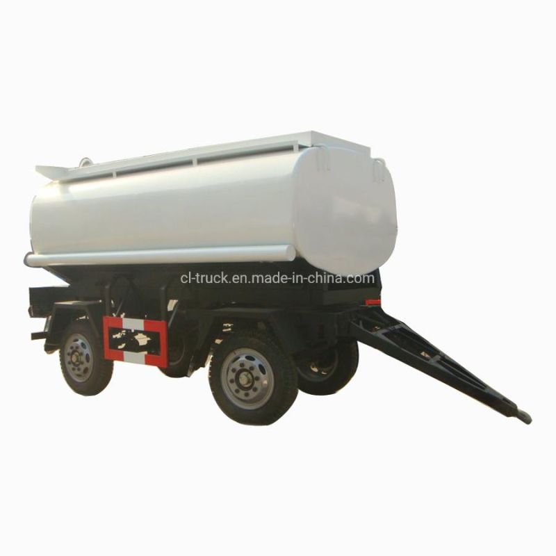 China Brand Clw Full Trailer Water Tank Truck Trailer 3000 Liter